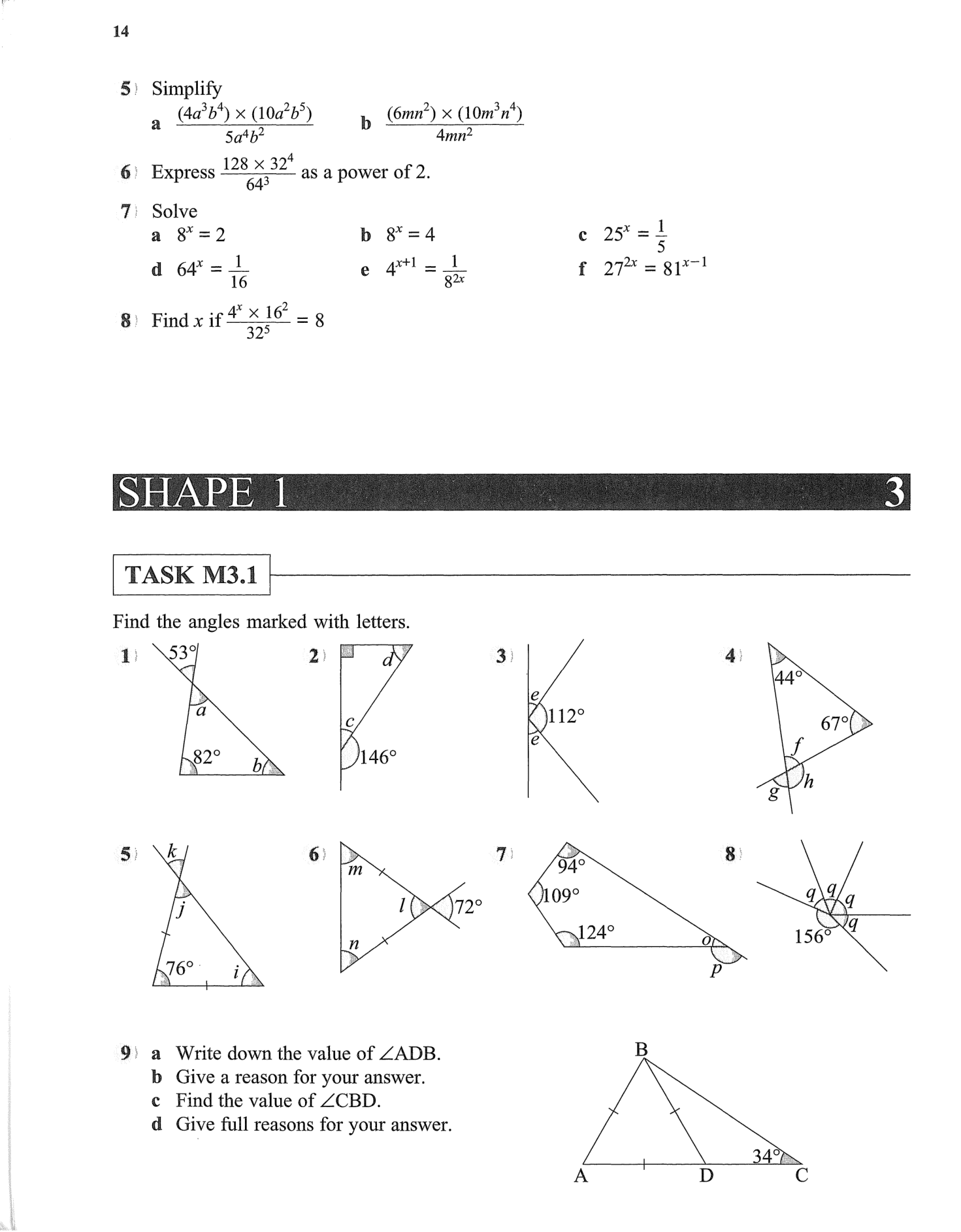 Essential Mathematics for GCSE - Higher - Homework Book